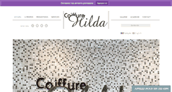 Desktop Screenshot of coiffurehilda.com